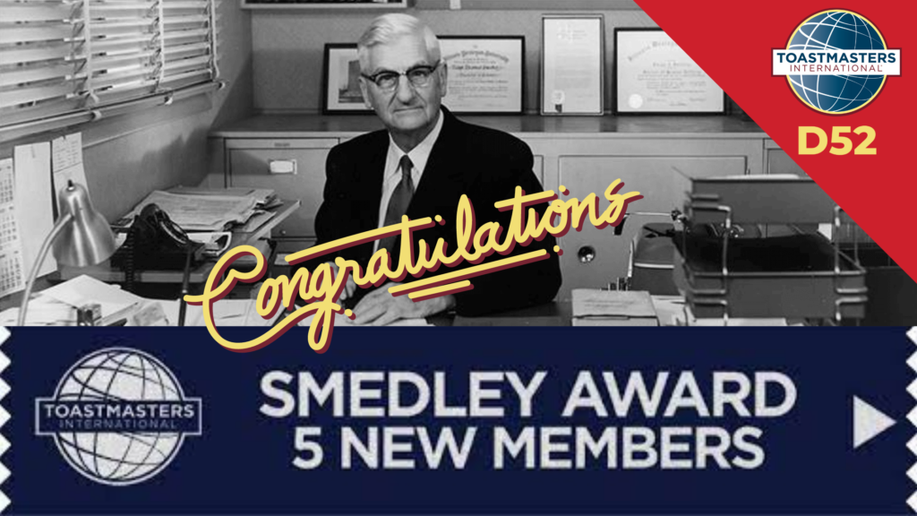 Image of SMEDLEY and the SMEDLEY Ribbon award