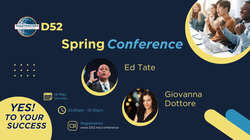 Banner of D52 Spring Conference 2022